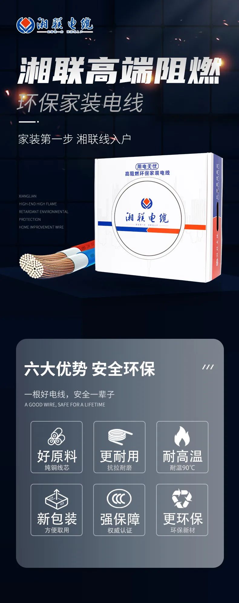 高端新品，雙層防護 品質(zhì)升級，安全加倍 #安全用電你我湘聯(lián)